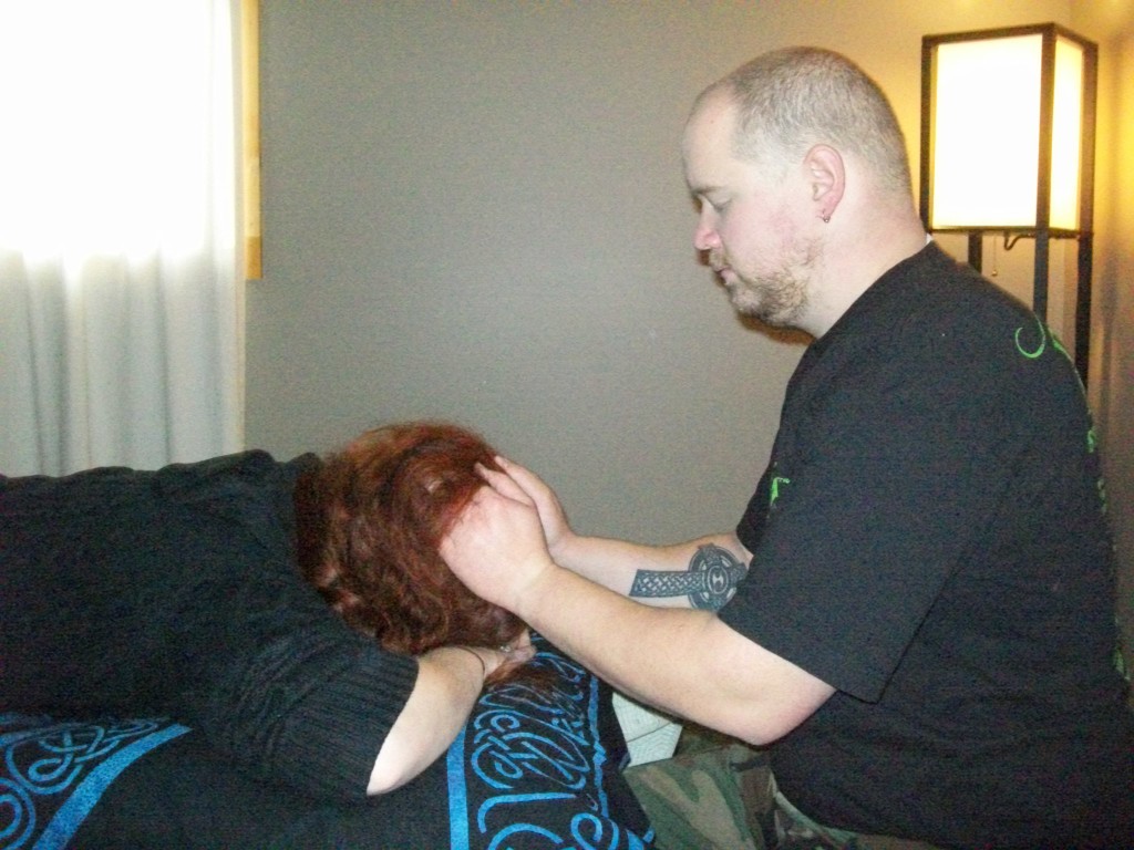 Deg and Meghan Grant_Jan 28 2012_Reiki I